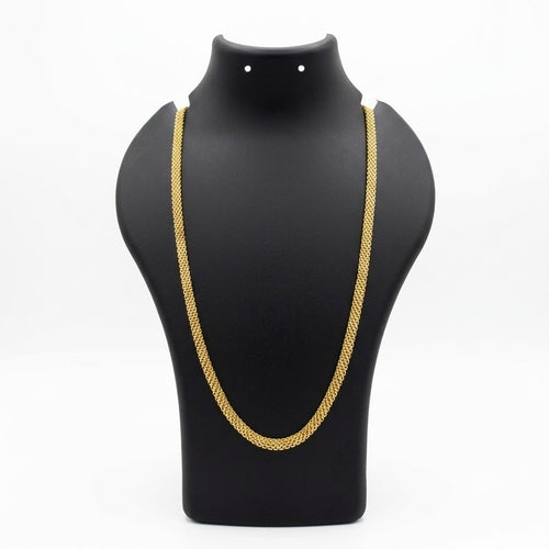 GOLDAS Gold Plated FMBL Chain - Goldas.in
