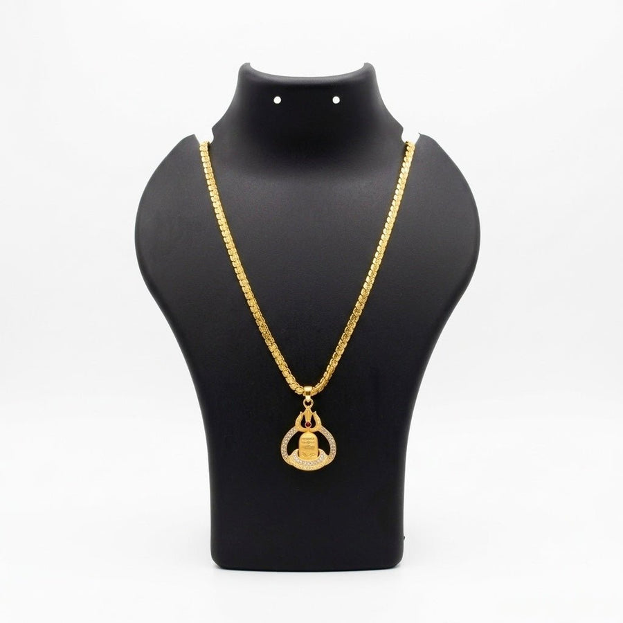 GOLDAS Gold Plated LBOM Chain - Goldas.in