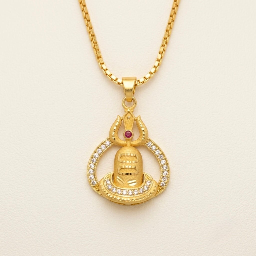 GOLDAS Gold Plated LBOM Chain - Goldas.in