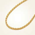 GOLDAS Gold Plated MCI Chain - Goldas.in