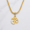 GOLDAS Gold Plated OM Chain - Goldas.in