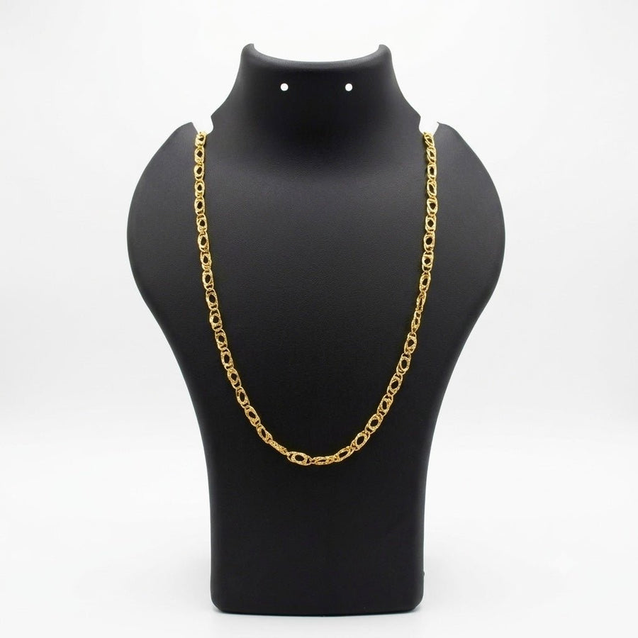 GOLDAS Gold Plated RRD Chain - Goldas.in