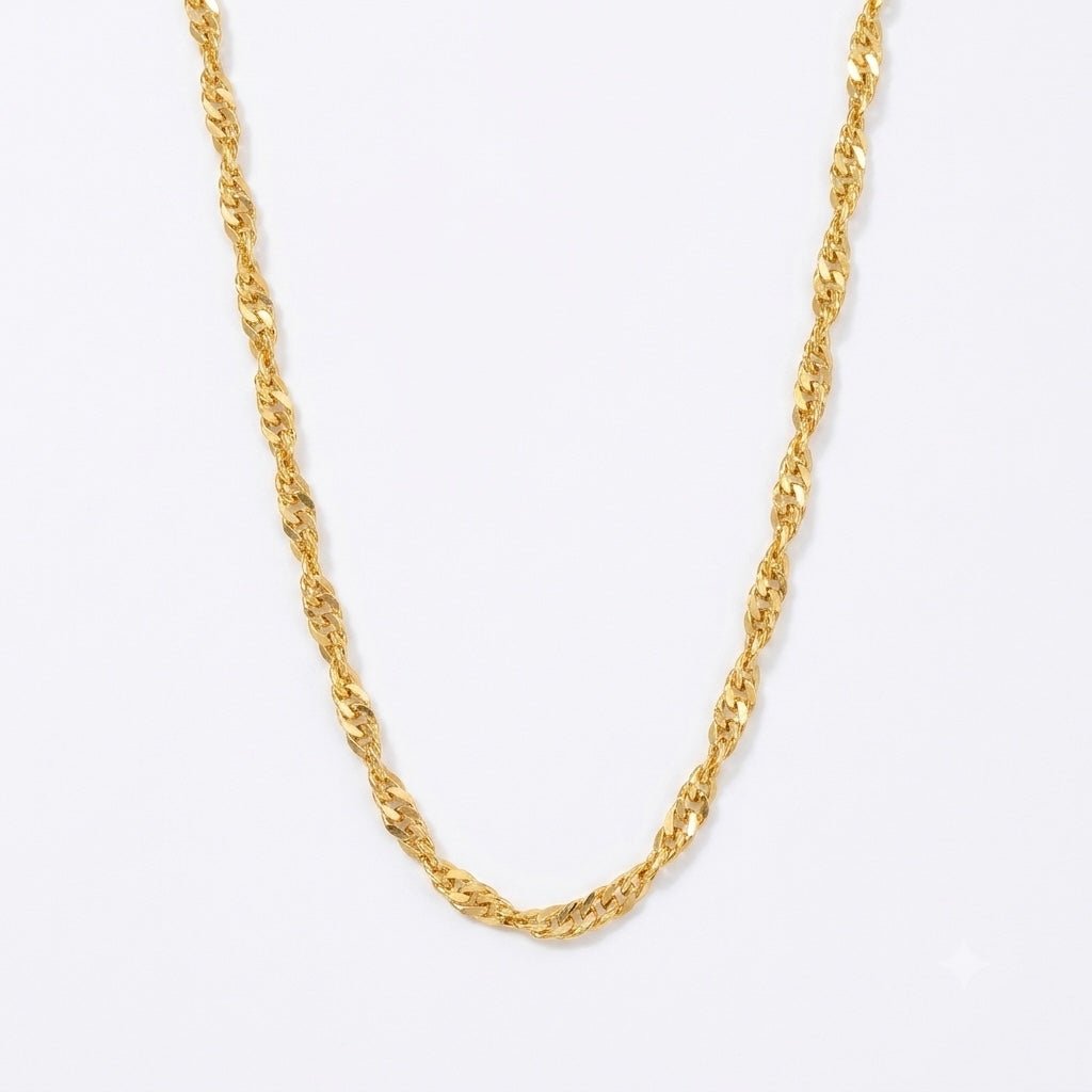 GOLDAS Gold Plated RSS Chain - Goldas.in