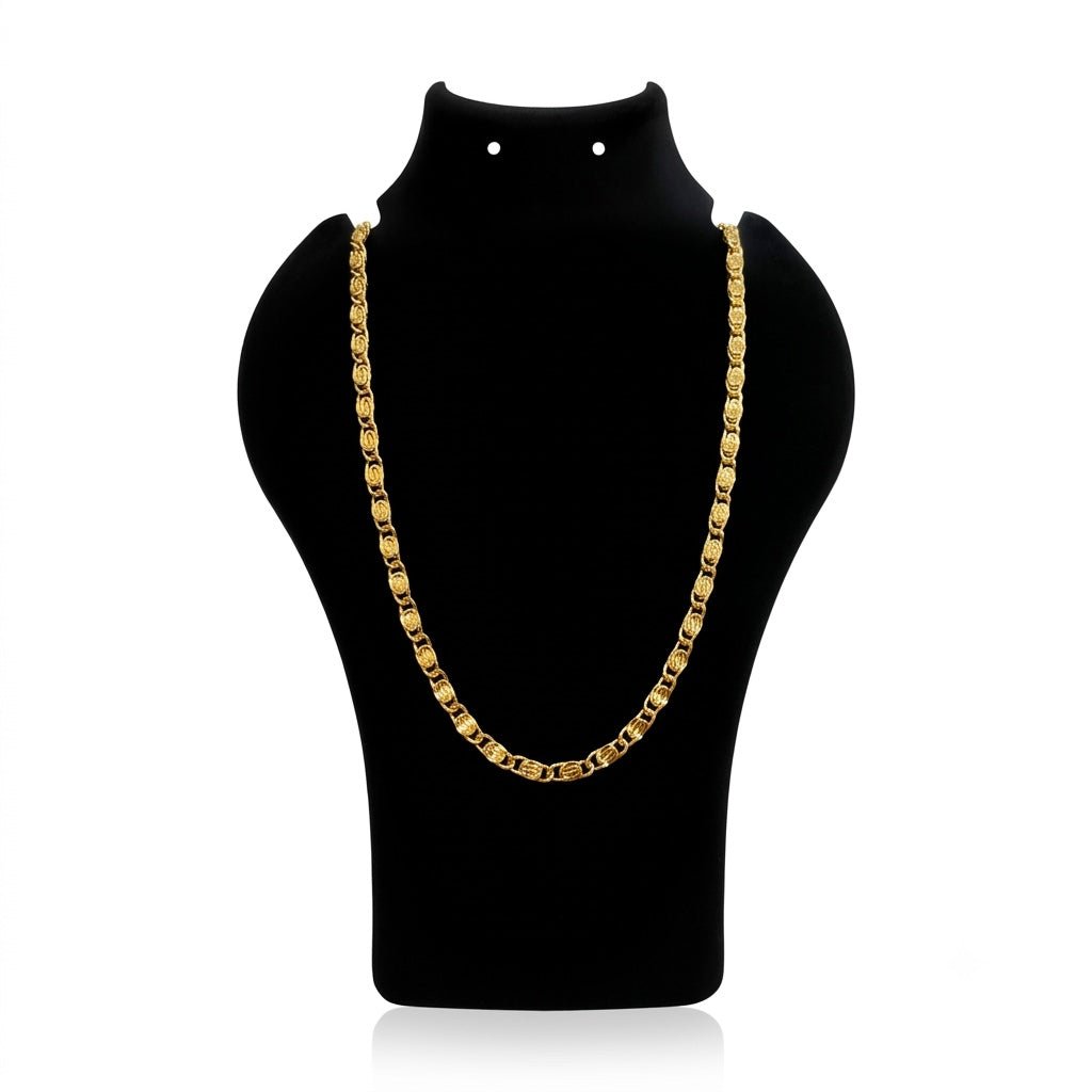 GOLDAS Gold Plated SN Chain - Goldas.in