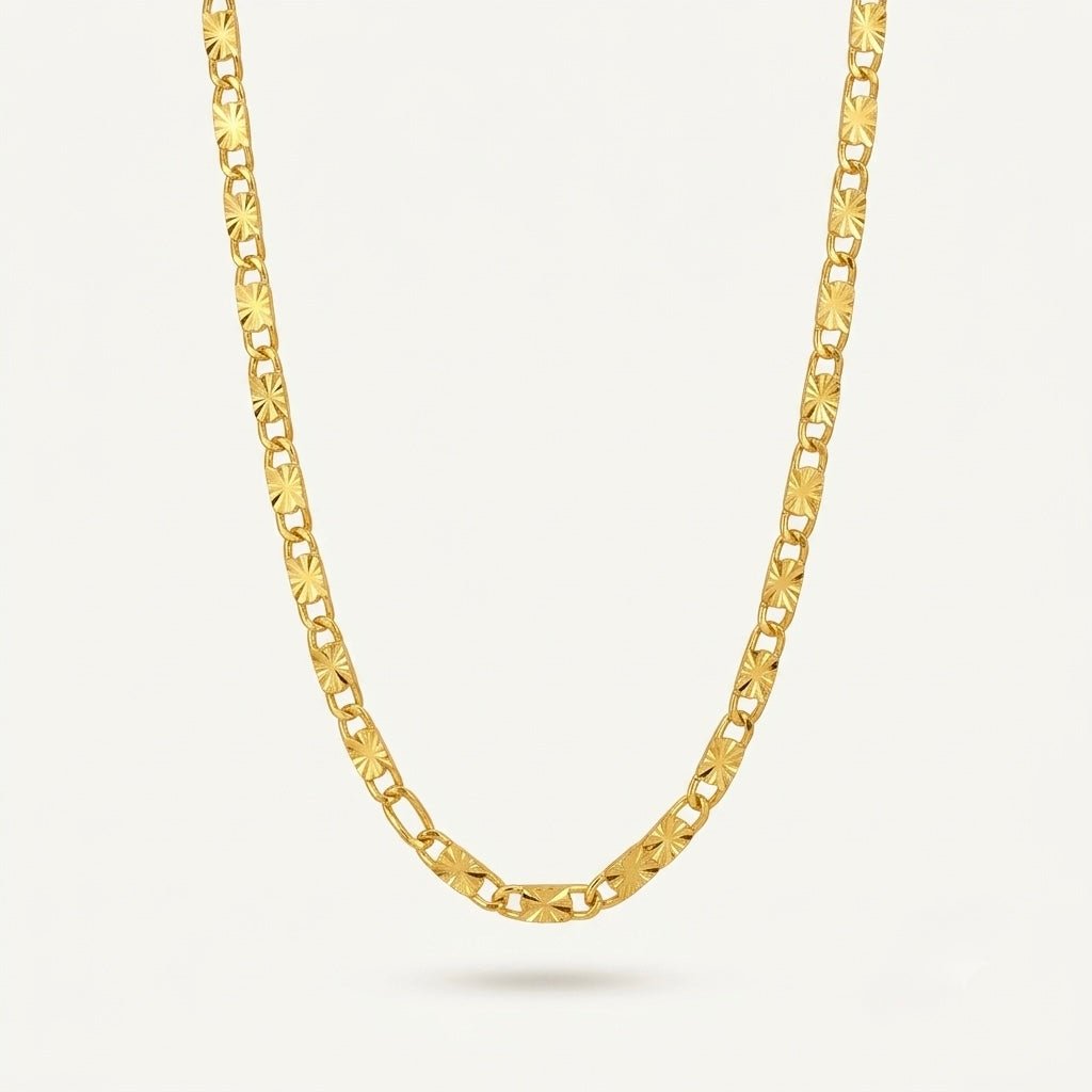 GOLDAS Gold Plated STR Chain - Goldas.in