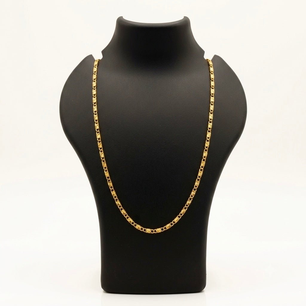 GOLDAS Gold Plated STR Chain - Goldas.in