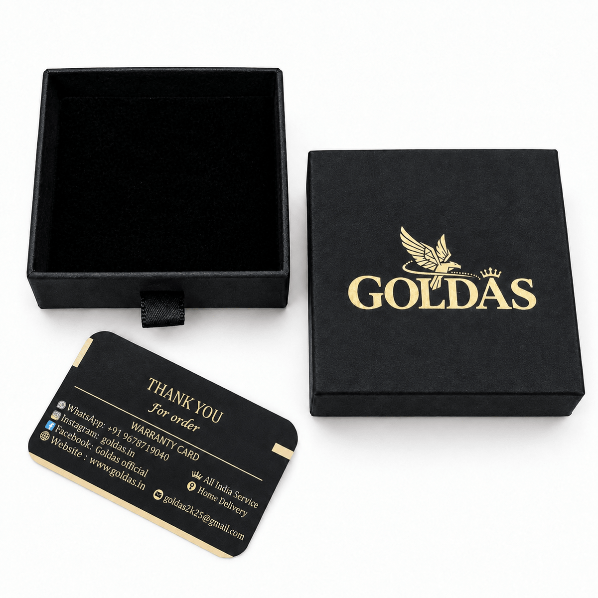GOLDAS Gold Plated VOLKS Chain - Goldas.in