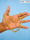GOLDAS Men's Gold-Plated Cuban Link Chain New - Goldas.in